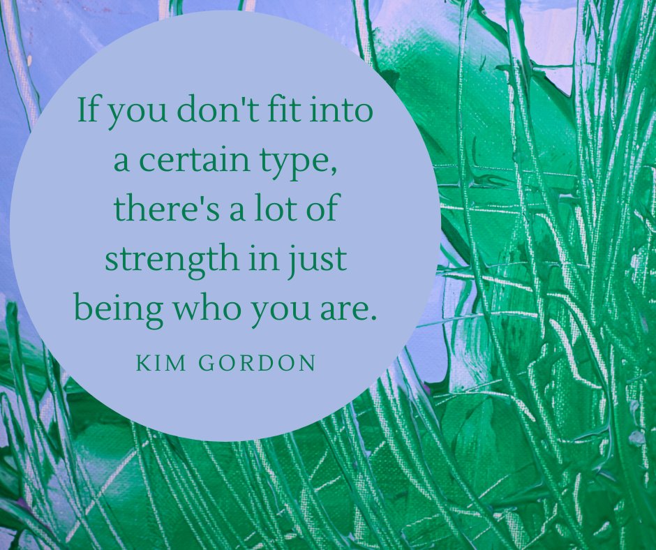 Make it a great week ... and do it YOUR way! #kimgordon #sonicyouth