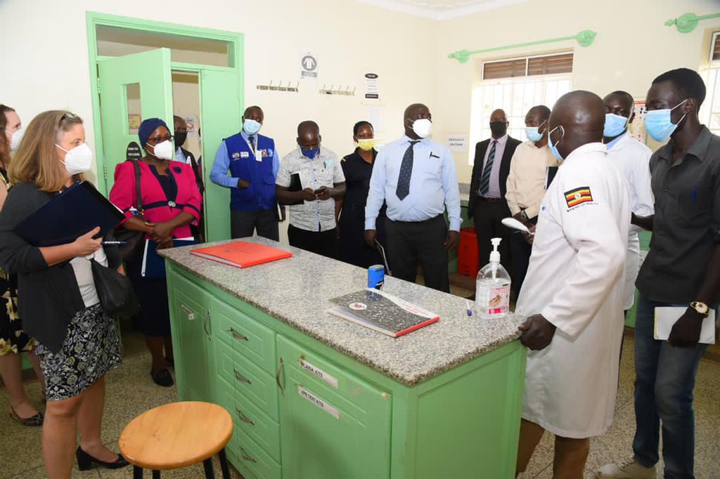 IDIMakerere's tweet photo. Today, Dr. Lisa Nelson, CDC country Director is visiting River Oli HCIV in Arua City, West Nile region to assess HIV-TB service delivery &amp; Global Health Security preparedness, accompanied by Dr. Andrew Kambugu, IDI ED, Dr. Mohammed Lamorde, HoD -GHSP, Dr. Joanita Kigozi , Deputy https://t.co/GE0mxrUVJs
