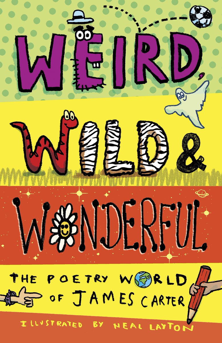 jamescarterpoet's tweet photo. #Primary teachers/librarians! TO WIN signed copies of BOTH (I know..) #ZimZamZoom (EY/KS1) and #WeirdWildandWonderful (KS2) for yr fab school, pls like/retweet/follow by Friday. Wishing all teachers/school staff a relaxing break. #edutwitter @OtterBarryBooks @patronofreading https://t.co/FkfZzNeyv3