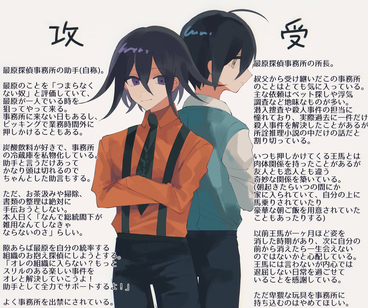 「王最 設定とか… 」ねまりの漫画