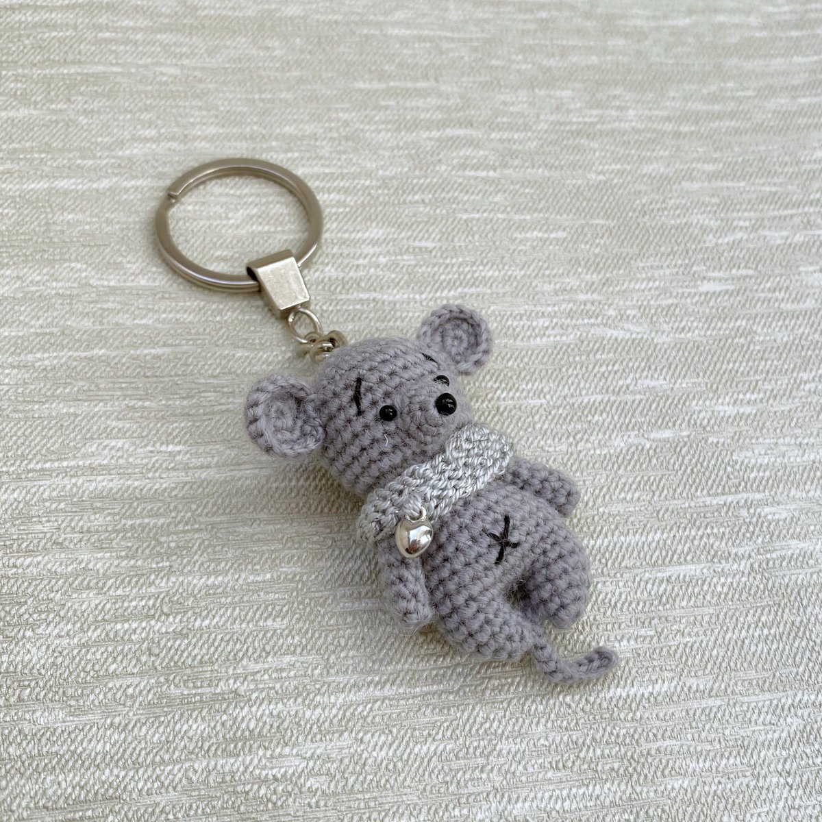 CrochetToy's tweet photo. Gray Mouse crochet keychain, Rat key holder, Grey mouse keyring, Charm for bag decor https://t.co/98pGQLQXjz #birthdaygift #etsy #mothersday #silverkeychain #ratkeyholder #graymousekeyring #charm #bagdecor #personalizedgift #zipperdecoration #littlemouse #smallgift https://t.co/JVHUDPPuf5
