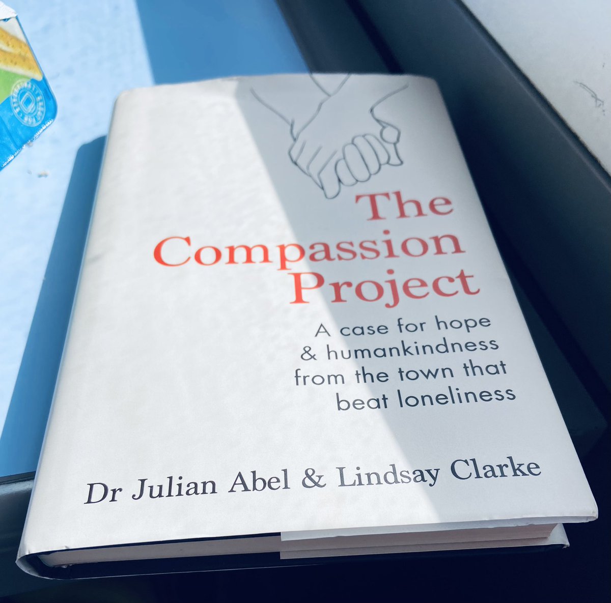 Jliffe's tweet photo. I haven’t read a book that isn’t about the law or lack of justice for a very long time. Starting this one today #thecompassionproject https://t.co/t9kDrnoDh8