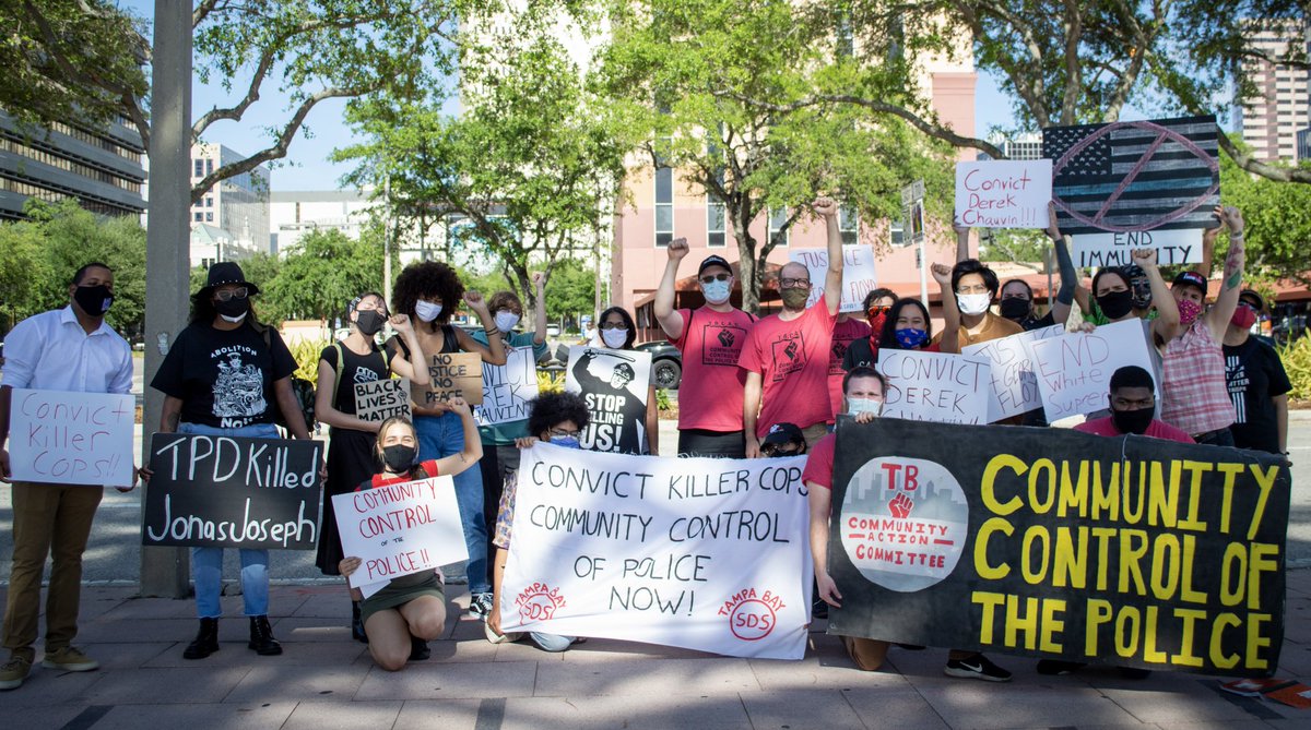 TAARPR's tweet photo. Thank you everyone who rallied with us to demand justice for George Floyd!
#ConvictDerekChauvin
#CommunityControlOfThePoliceNow
#JailKillerTPD https://t.co/cvKd5VvY9G