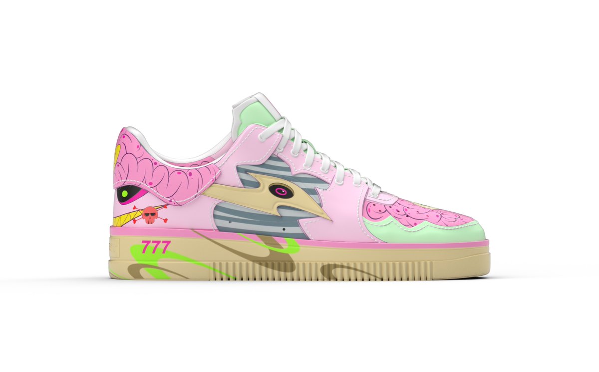RTFKT's tweet photo. Anyone noticed all the Space Drip crew members also wear dope sneakers ? 

Maybe those sneakers will be available at some point to purchase physically... but only for those who have the matching drip ??? 👀
Type of stuff we like at RTFKT😎

@Jruffhouse 👟 are pretty 🔥 no ? https://t.co/UwGYDSl07j