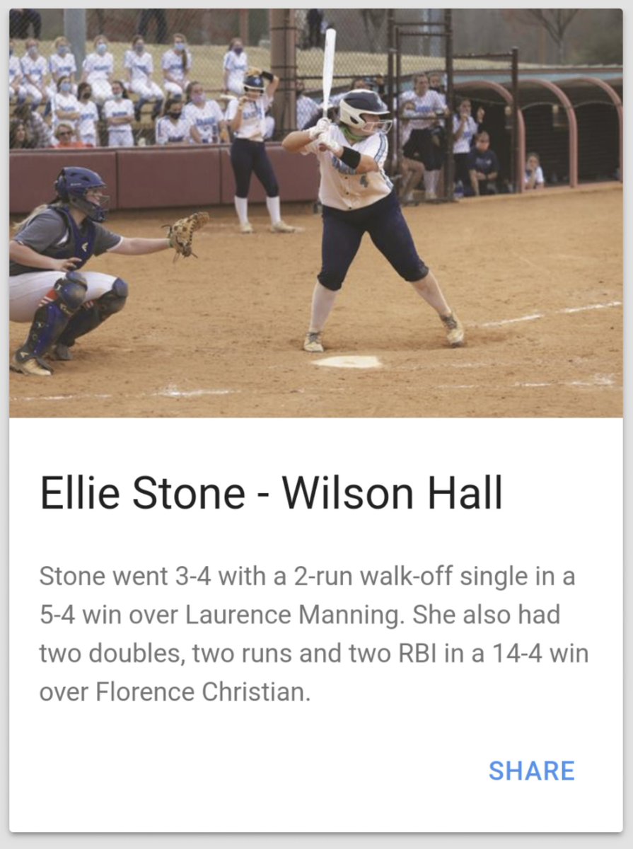 theitemsports's tweet photo. The polls are open for the Hines Furniture Athlete of the Week! Head over to https://t.co/ZR8U4jaKzv to vote for your favorite candidate from @sumterbaseball @WH_Barons @Chsaintsath and @LHSgatorsoftbal https://t.co/1utwJKWLFQ