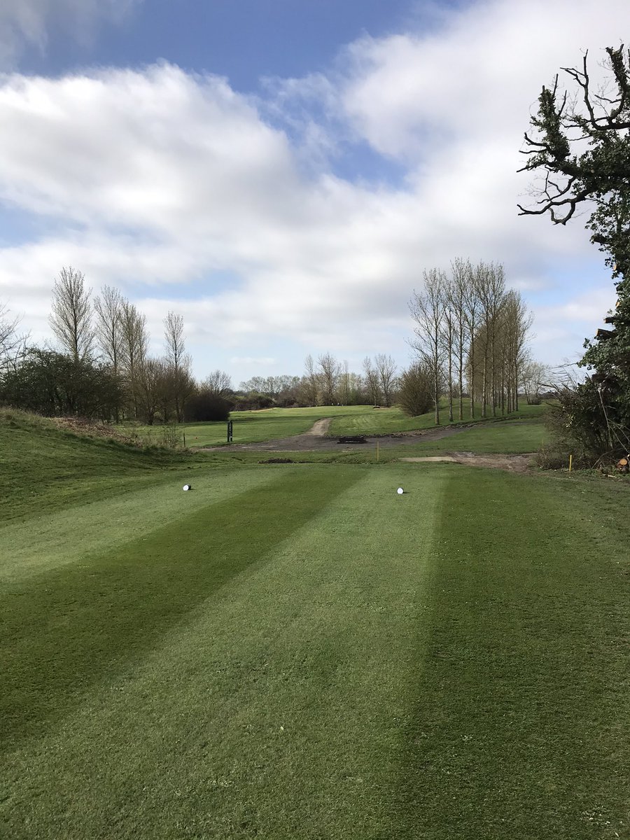 Greens_RGC's tweet photo. Crazy day on the links... golf is back.. #golfback #greenkeepers #fun #exciting #livingthedream https://t.co/CUjSNJLqka