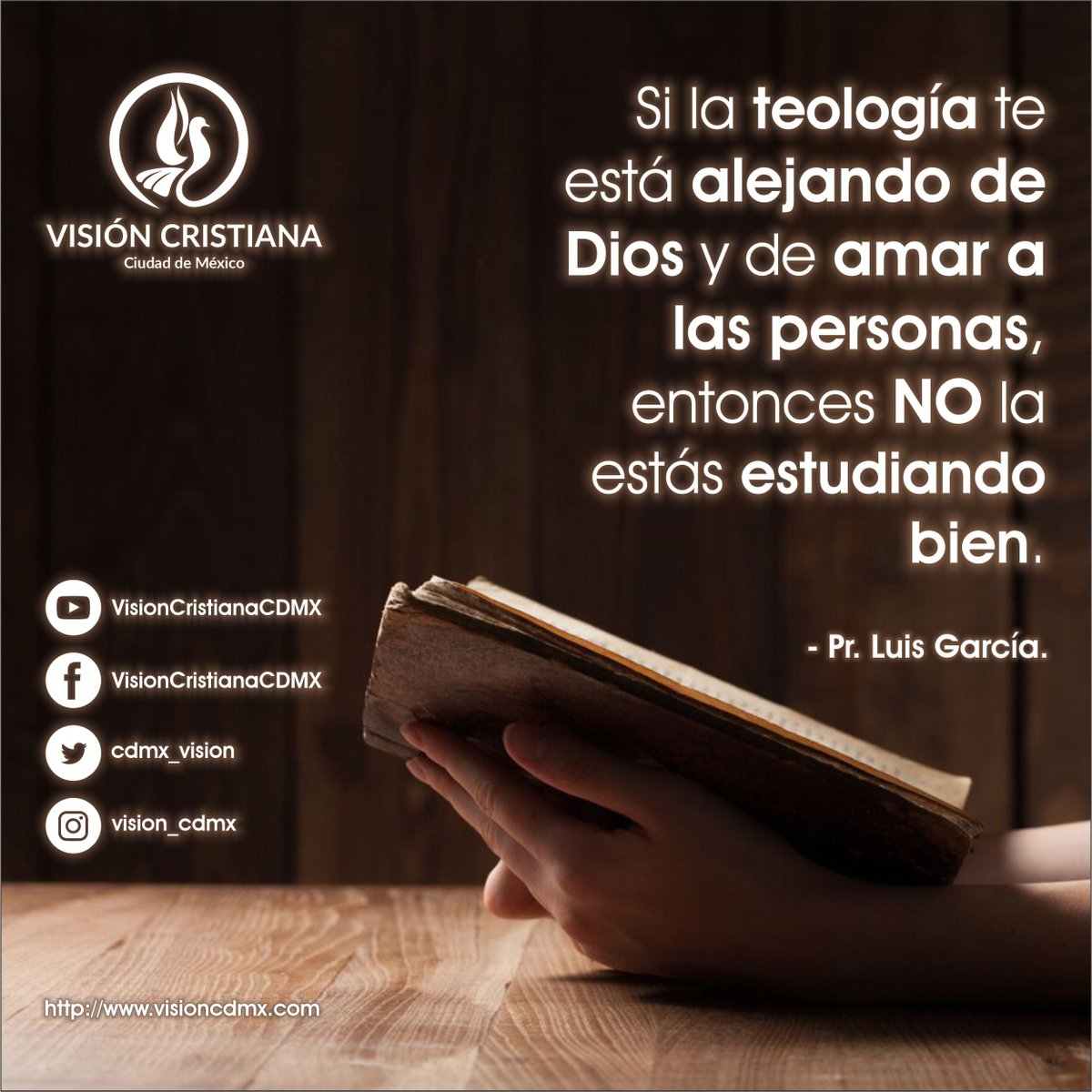 cdmx_vision's tweet photo. ¡Que no se nos olvide la esencia de Dios!
.
.
#Teologia #DiosEsAmor #VisionCDMX #VisionCristianaCDMX #EstudiaLaBiblia https://t.co/IAwJXa83Mi