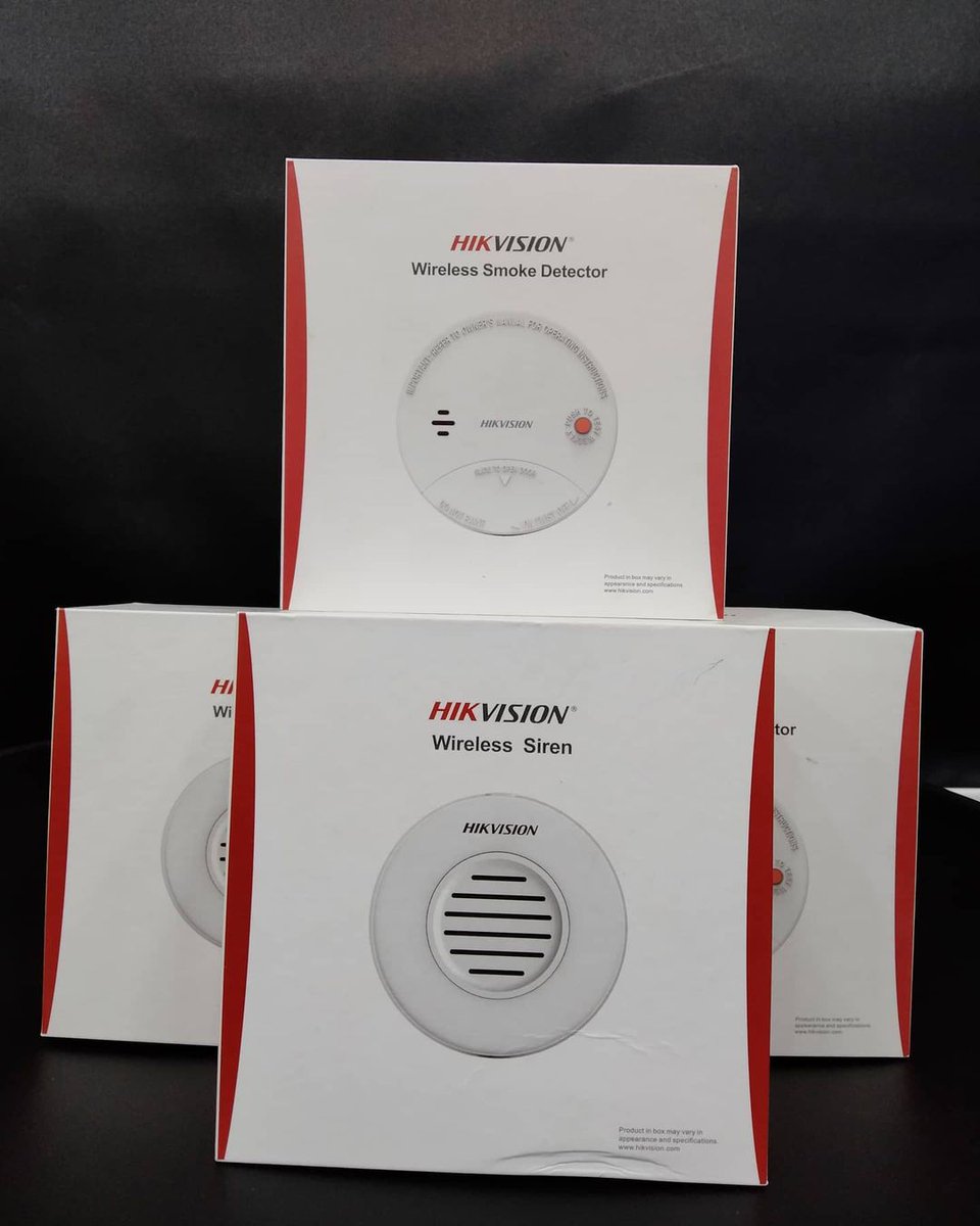 CoreIntegratio2's tweet photo. Enjoy safety with Hikvision smoke detectors and wireless siren.

#smokedetector #wirelesssiren #surulere #lagos  #businesslife #Nigeria #lagosrealestate #businessowner  #smallbusinessowner #supportsmallbusiness #coreintegrationservices https://t.co/HTo8xKoqli