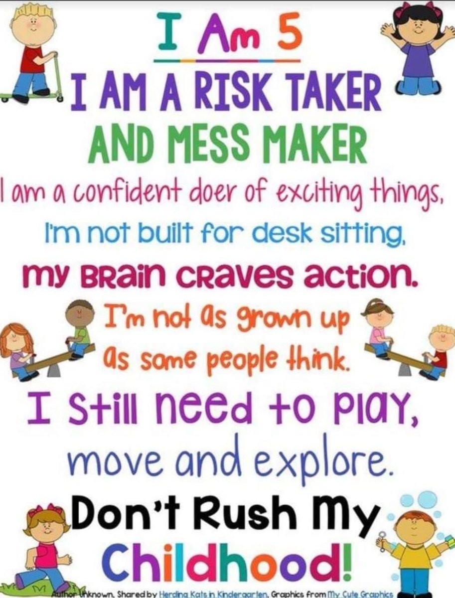 NHPreK's tweet photo. I think this applies to all ages in elementary school! https://t.co/DiwKlDzJmC