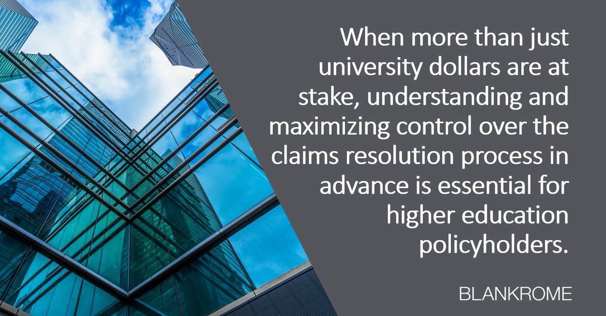 BlankRomeLLP's tweet photo. Natasha Romagnoli and Anna Milunas of Blank Rome's #InsuranceRecovery group discuss how higher education #policyholders can leverage control over #DEI claims strategy and outcomes in their latest client alert. Read here: https://t.co/BcgJVW3axm https://t.co/KAKBpRpS2k