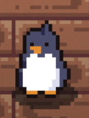 Volrest's tweet photo. Did you saw that Penguin?  Awesome

*🐧All-Inn from the Steam
#pixelart  #indiegame #Steam https://t.co/6EqS2Gej7h