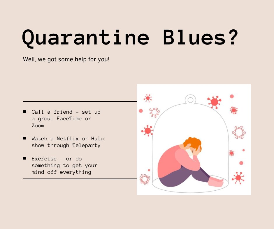 GCHealthPromo's tweet photo. Are you in quarantine again? Make sure that you do something if you are feeling good. Eat good foods, hydrate, and try to get connected to people with your phone or computer https://t.co/YX0yC5qyk1