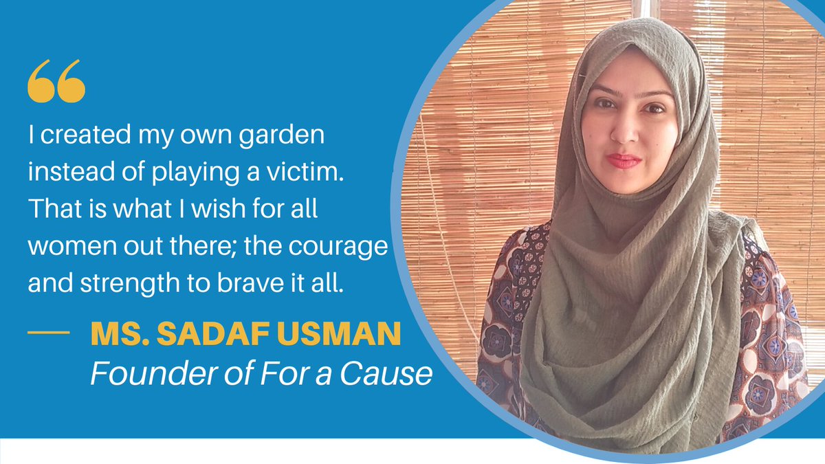 MeridianIntl's tweet photo. Need some inspiration for your Monday? @Sadaf_Usmaan, founder of For A Cause, has you covered. Tap to read HERspective, now on the blog for #WomensHistoryMonth ➡️ https://t.co/qMvHYlbruZ https://t.co/TxuWTOW8WQ