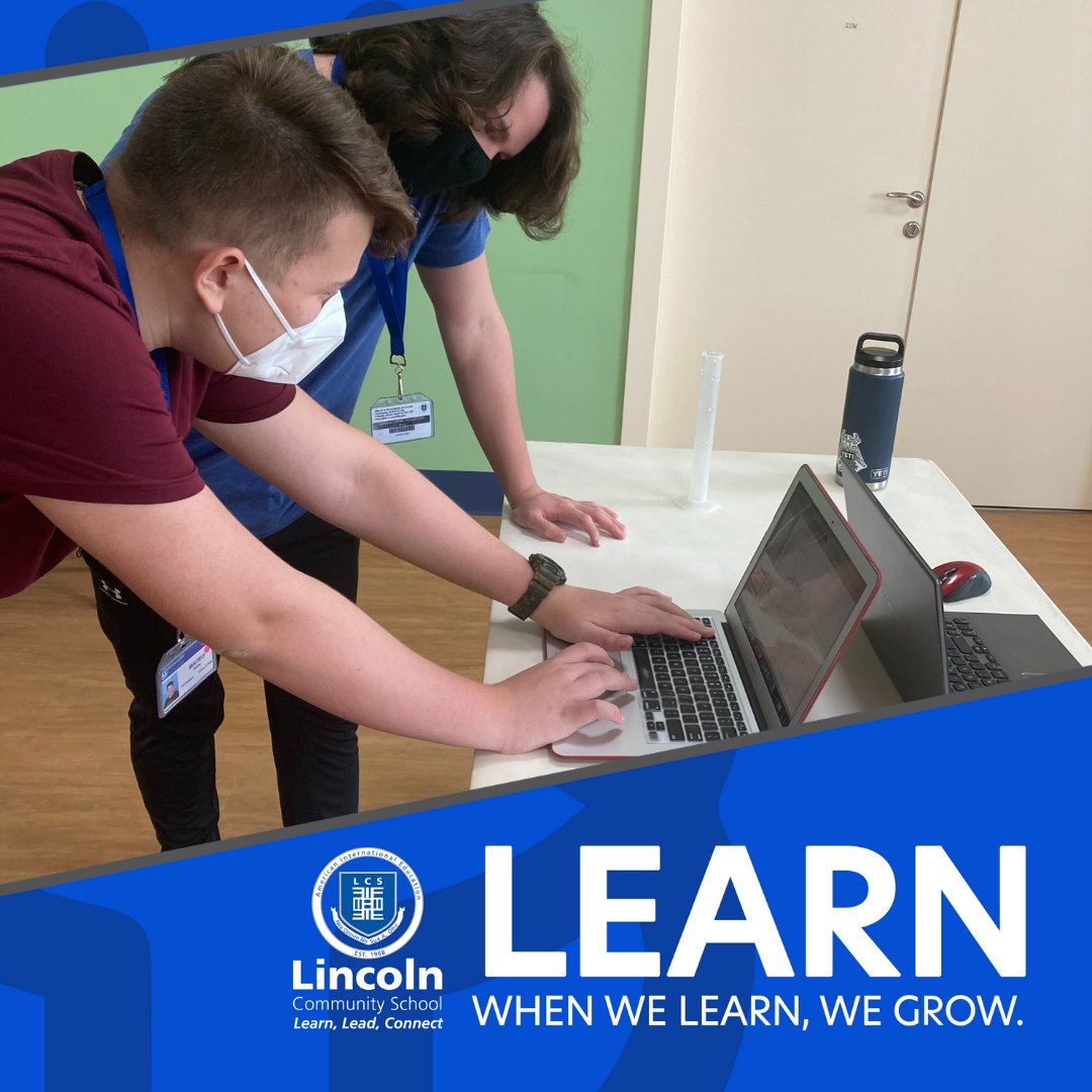 LCSGhana's tweet image. These LCS MYP science students are developing skills to design and perform investigations, evaluate evidence, and reach conclusions using the Vernier Probware system. When we learn,we grow. 
 When we lead, we serve.  When we connect, we thrive. @lcsghana #mypscience #Aisa