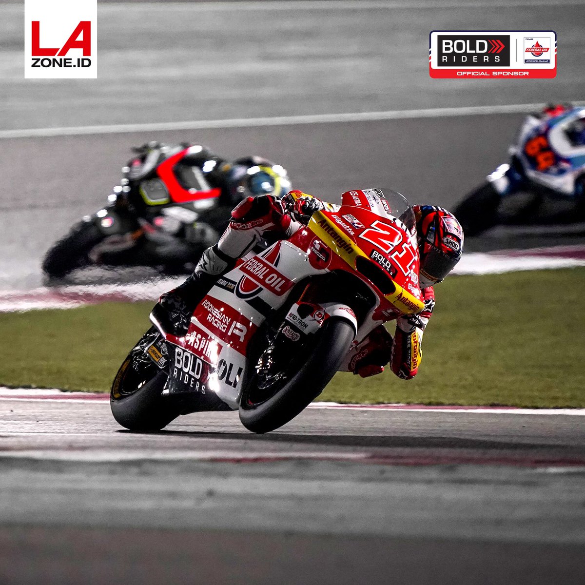 LAZoneid's tweet photo. Kemenangan emosional Diggia ini didedikasikan untuk Fausto Gresini, sang founder Gresini Racing Team yang meninggal dunia sesaat sebelum Season 2021 dimulai.
Jangan lupa dukung terus dan follow @boldriders Bro!
#LAzoneid #BoldRiders #LiveBold #motoGP https://t.co/0cz8ONmKSs