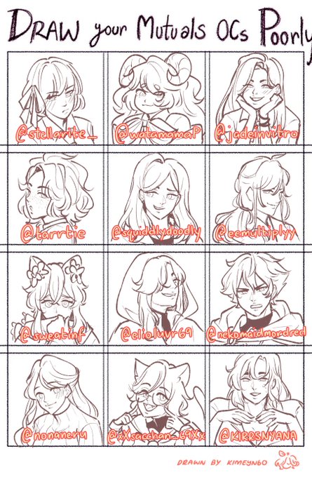 they are drawn in bare minimum ? 