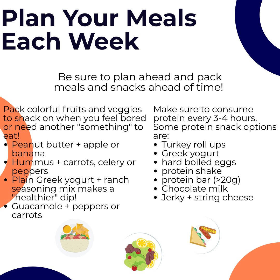 Part of having good nutrition is planning ahead.  Here are some easy examples for nutrient dense snacks.  #NationalNutritionMonth