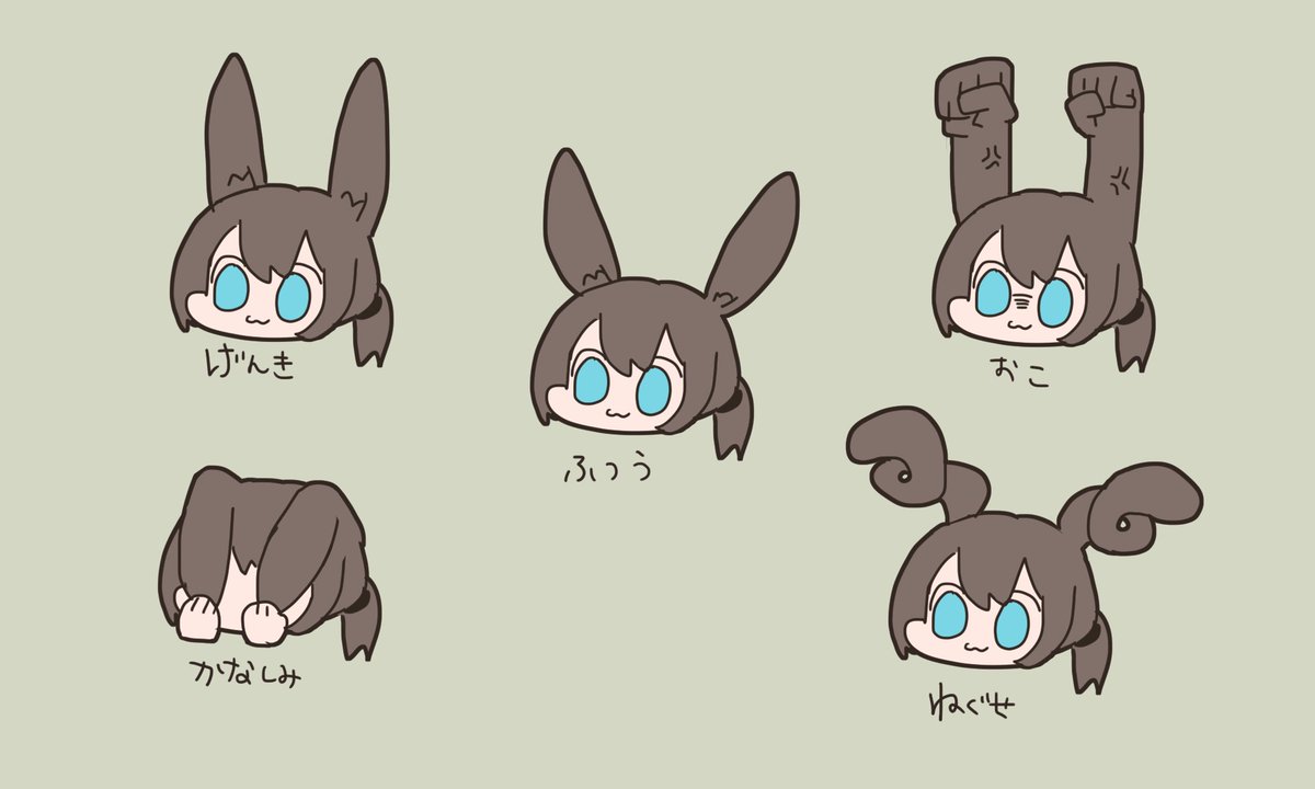 「#今月描いた絵を晒そう 
オリジナルもまあまあ描いてた 」|未定のイラスト