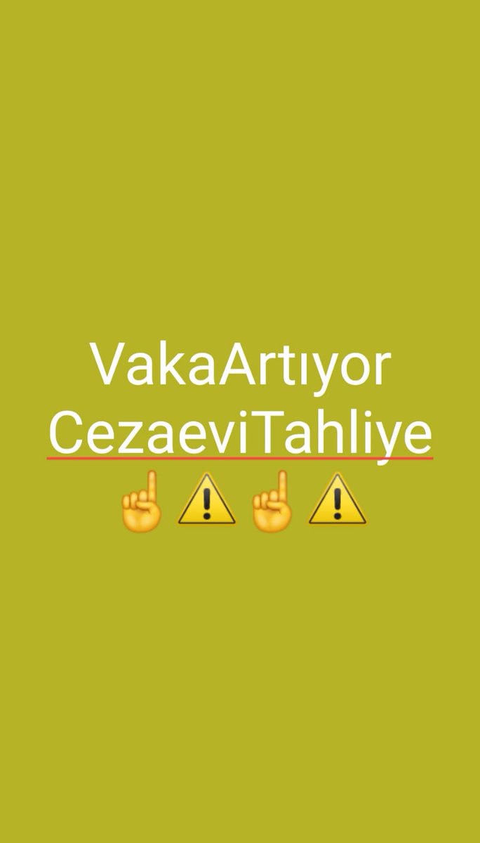altanyb's tweet photo. VakaArtıyor CezaeviTahliye https://t.co/XeooEzh0dX