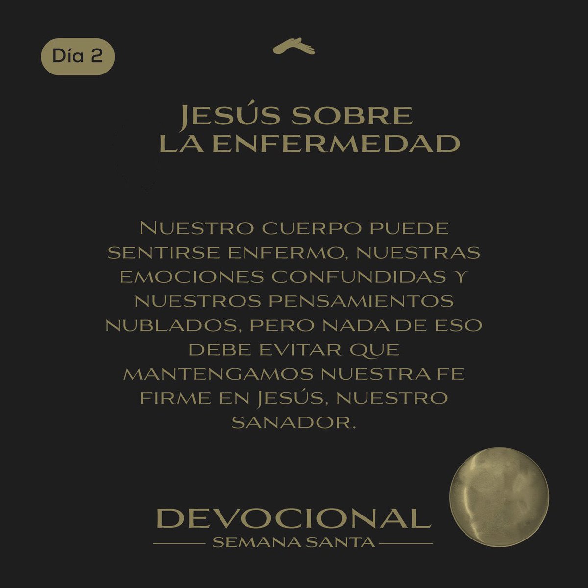 PastorCashLuna's tweet photo. Después de recibir una mala noticia por parte del doctor por ejemplo, nuestros pensamientos y emociones pueden confundirnos, pero es en ese momento en donde nuestras convicciones deben sostenernos.⁣
⁣
Si creemos que Jesús venció la enfermedad en la cruz recibiremos un  milagro. https://t.co/jNLMx25zfq