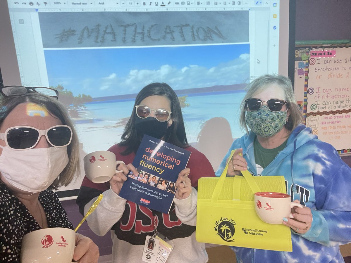 Day 1 of Spring Break.... we are starting our #mathcation Thanks <a href="/Connect2TLC/">Connect2TLC</a> for hosting us!!  @davisajn1 @mrsb4321
