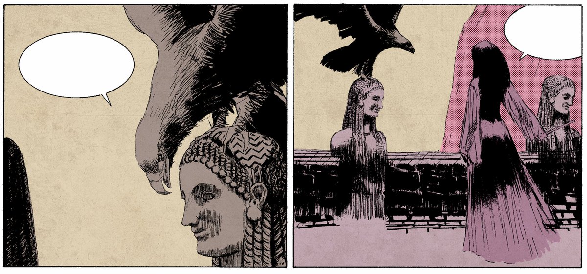 "Circé la Magicienne", Gabriel Delmas, wip 