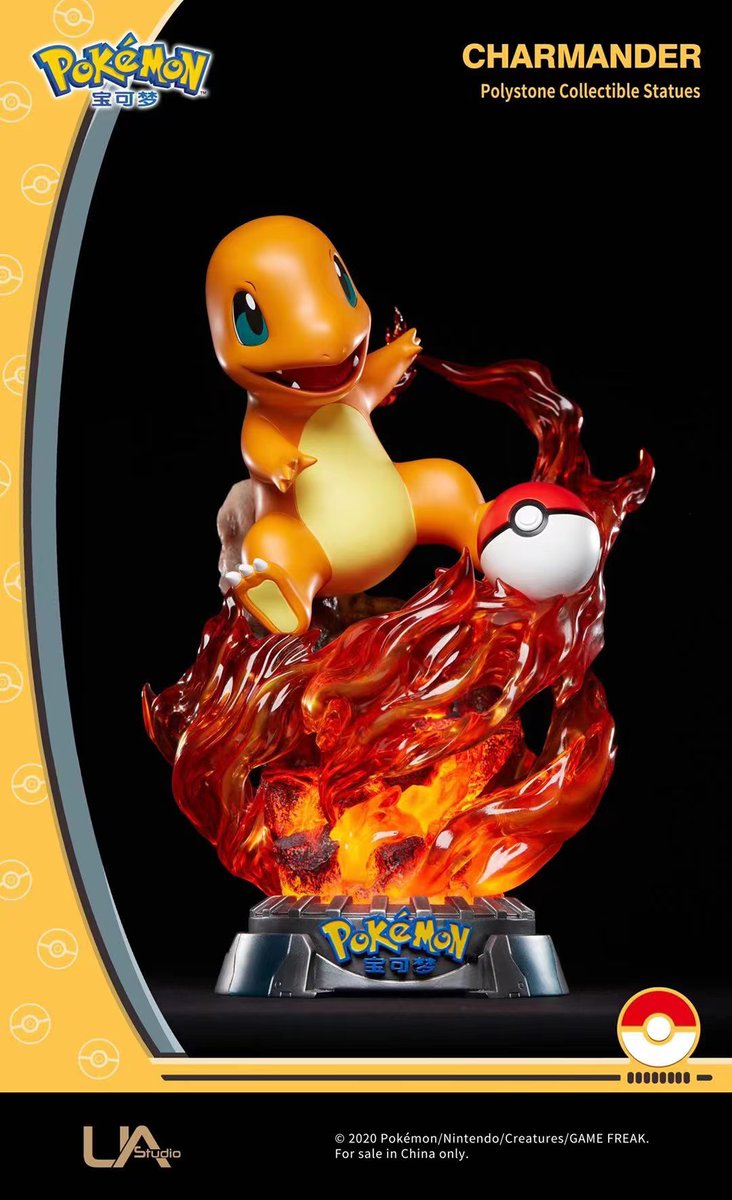 GHarbors's tweet photo. PO Link:https://t.co/wGIRmjkAEG
Brands: Unique Art Studio
Product: Charmander
Height, Width, Length: 37cm, 24cm, 27cm
Weight: 3.3kg
Est Release Date: Q4 2021

#pokemon #charmander #gk #statue #Preorder #gameharbors https://t.co/IKsRZYTFKl