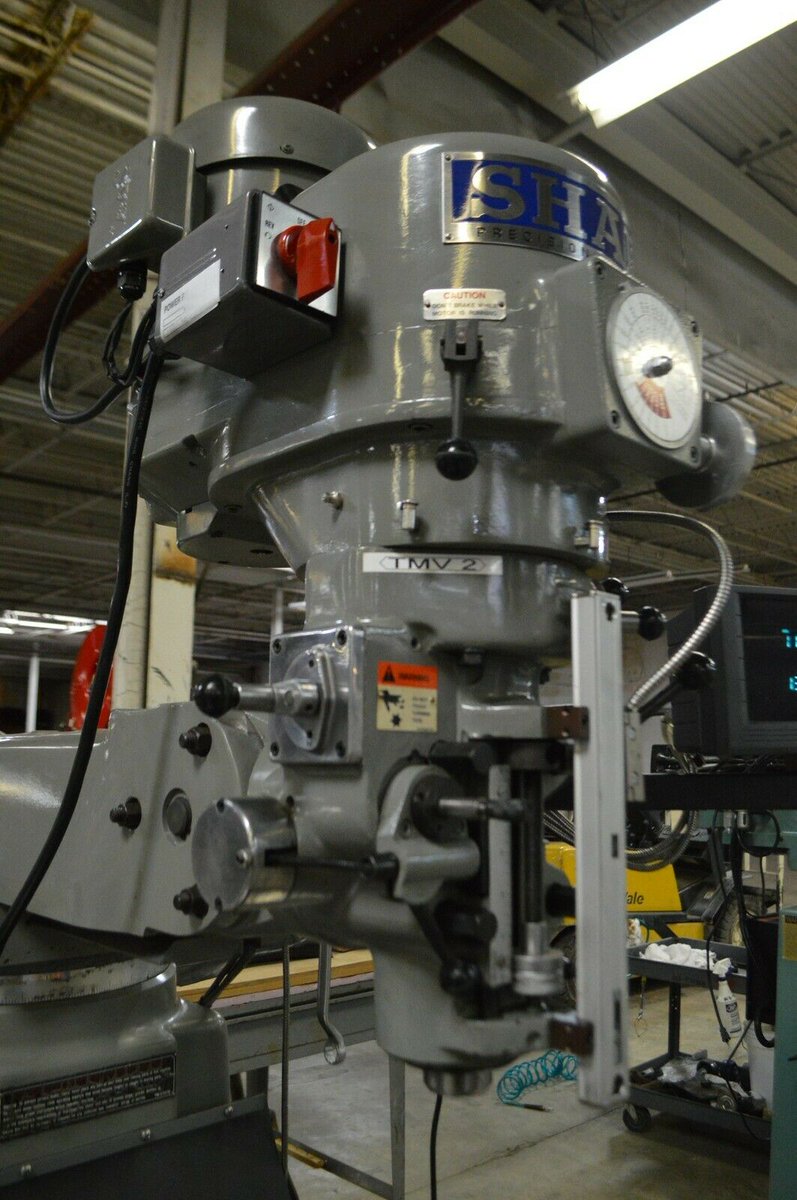 Machinetoolcomm's tweet photo. Used Milling Machines For Sale - Sharp TMV Knee Milling Machine With Servo 150 Power Feed &amp; Acu-rite Dro https://t.co/Caaq6Ob4es 
#millingmachine #milling #Sharpmachine #usedmachinery #mfg #machinetools #machineshop #servodrive #usedmachinery #metalcutting #kneemill https://t.co/wpADRlEfBx