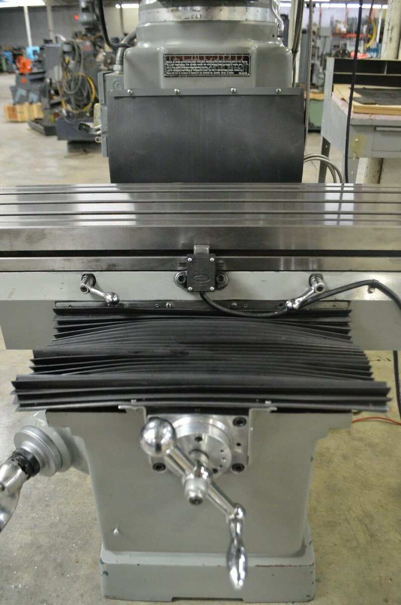 Machinetoolcomm's tweet photo. Used Milling Machines For Sale - Sharp TMV Knee Milling Machine With Servo 150 Power Feed &amp; Acu-rite Dro https://t.co/Caaq6Ob4es 
#millingmachine #milling #Sharpmachine #usedmachinery #mfg #machinetools #machineshop #servodrive #usedmachinery #metalcutting #kneemill https://t.co/wpADRlEfBx