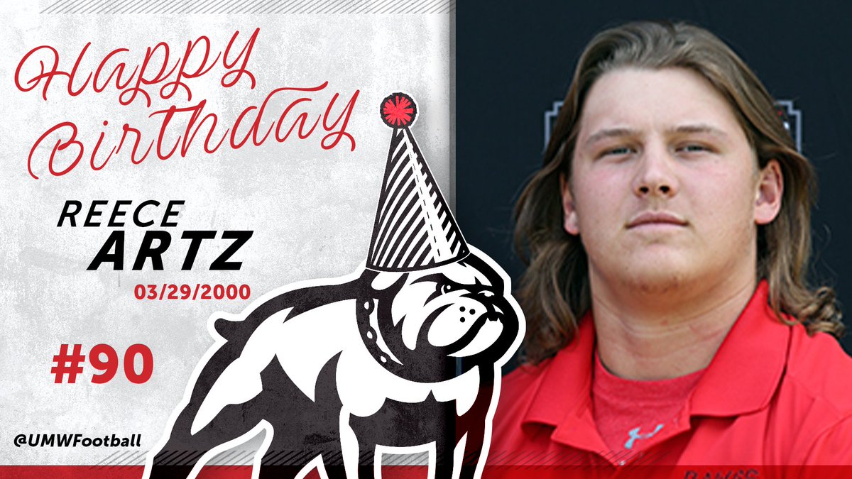UMW_Football's tweet photo. Happy Birthday to #DawgFamily member Reese Artz! Reese is a RS Sophomore Defensive Lineman from Battle Mountain, NV (Battle Mountain HS).  Make sure to wish our brother Reese a Happy Birthday!  #GoDawgs #DYD #MTDawg #HomegrownDawg https://t.co/g024MqGvAa