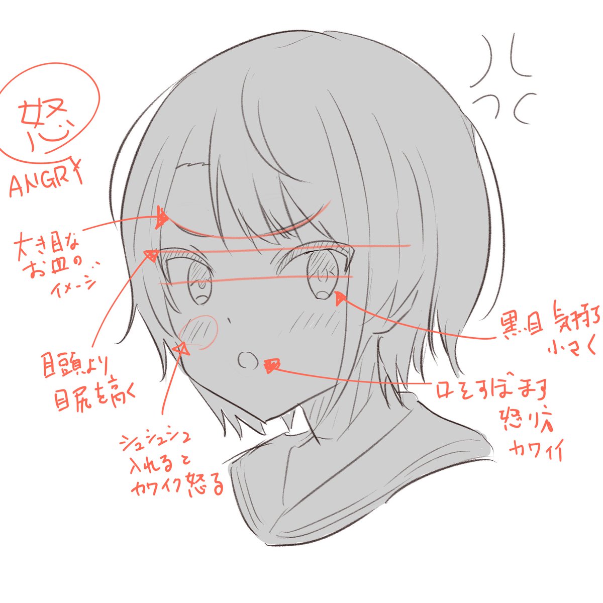 大空スバル お絵かき研究 "喜怒哀楽"を描いてみる
表情差分
やってみるとけっこう楽しかったです。役に立つかはわかりません。
わかったことは、どの表情もカワイイということですね。
#プロテインザスバル 