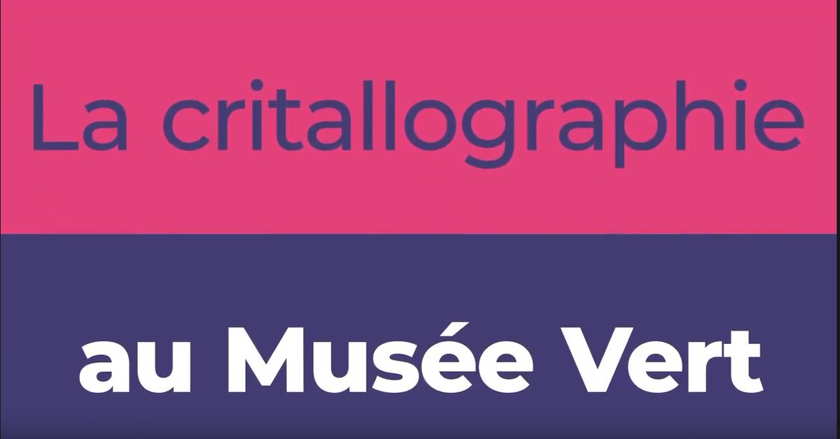 CSTILeMansUniv's tweet photo. 1e mini documentaire de notre semaine de #cultureScientifique ! On démarre avec la cristallographie 💎autour de l’expo du Musée Vert @museesdumans “Clair comme du cristal”. 
RDV sur la chaine YT : Culture Scientifique Université Le Mans. #sciences #mediationscientifique #CSTI https://t.co/UYg7RE2LYd