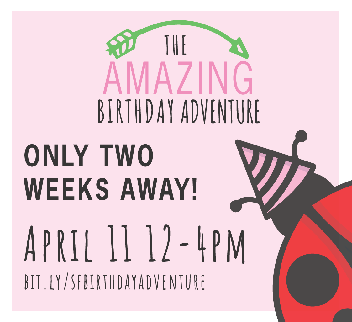 Sam's Fans: The Amazing Birthday Adventure is only two weeks away! You can register a team for $50 at bit.ly/sfbirthdayadve…! If you can't attend, you can also make a donation on our page!