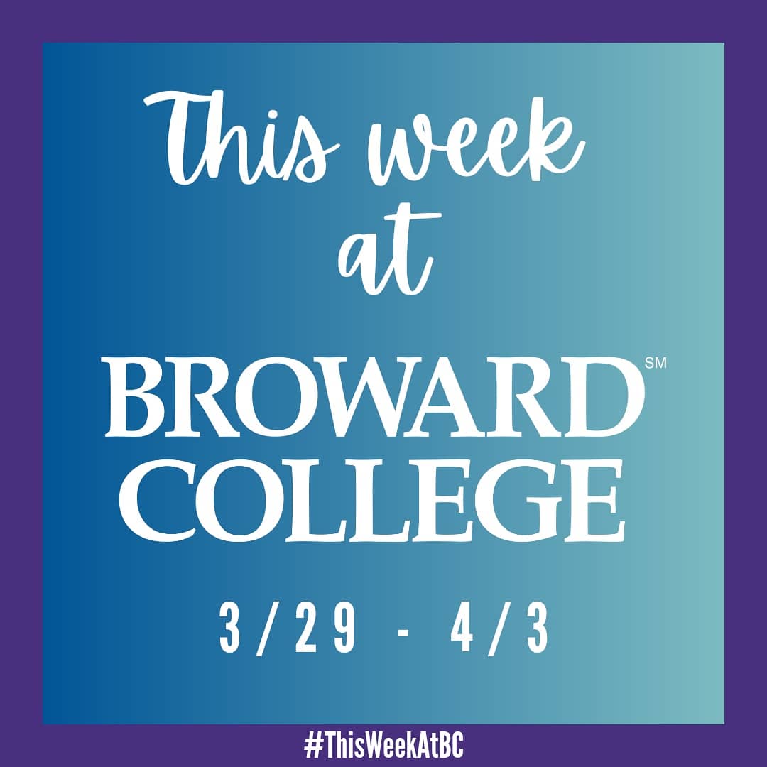 SeahawkReady's tweet image. What's happening this week at Broward College? Follow @seahawkready in Instagram to find out more!

#ThisWeekAtBC
#SeaHawkReady
#BrowardCollege

Link: instagram.com/p/CNAVjsYhVhL/…