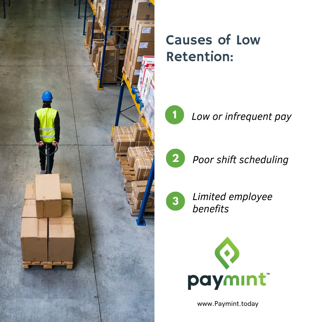 Paymint_today's tweet photo. Losing your LI employees? Here are a few reasons why your retention is low. https://t.co/WwKaiWnD4c #InstaPay #InstaPaymint #Instantwageaccess #samedaypay #LIwages #LIstaffing https://t.co/qG1lTNldKt