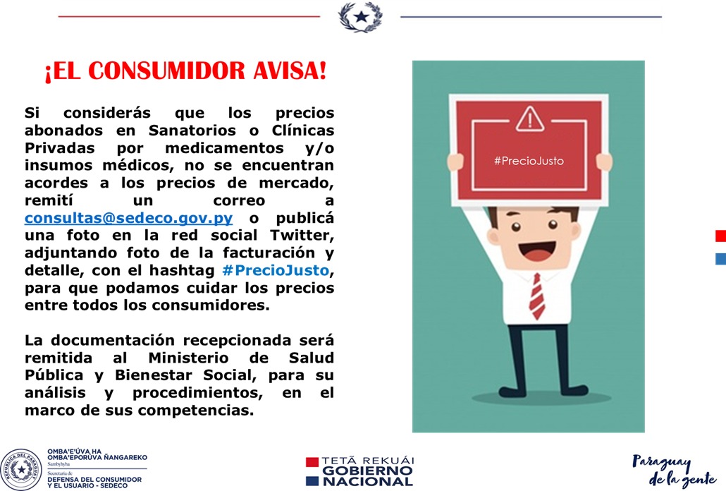 sedecopy's tweet photo. 📌 Atención consumidores #PrecioJusto https://t.co/WElRdGVln5