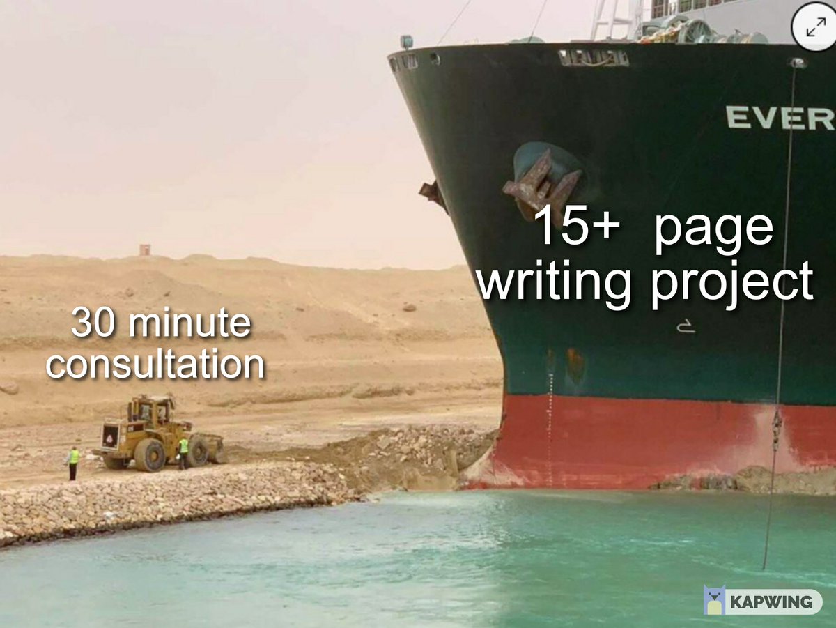 HardingUEnglish's tweet photo. We're down to the last five weeks of class and major writing projects will be due before you know it! Book an appointment with the Writing Center now while there are still plenty of slots available. 'Cause... you know... sometimes it can take a bit to get things moving. https://t.co/0gdOcIVZCa