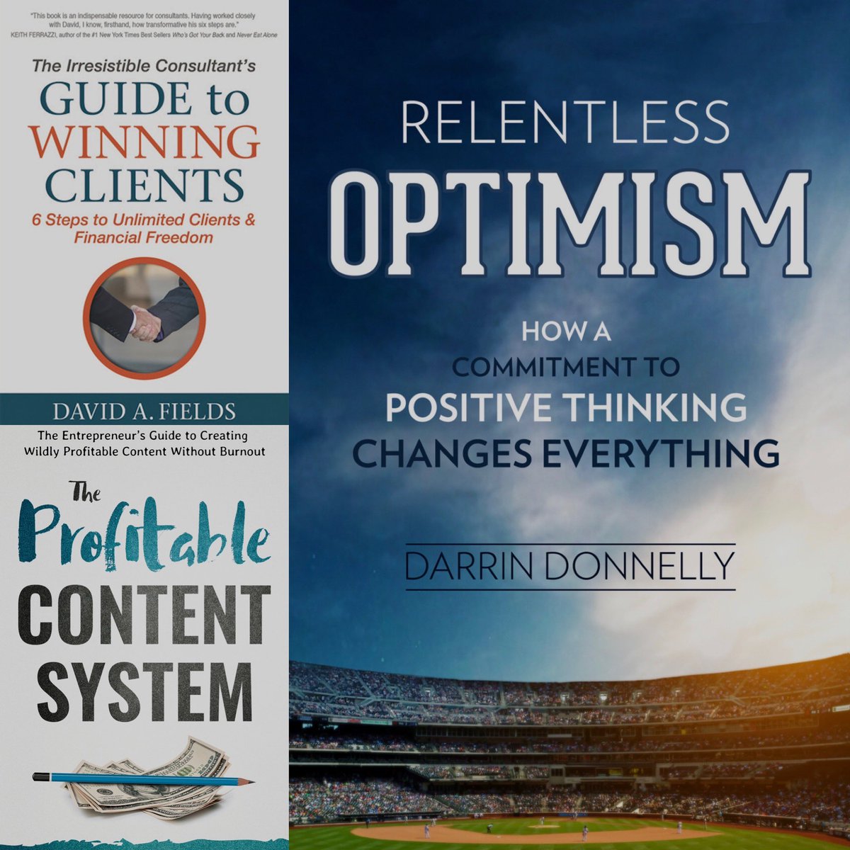 MooreLeadership's tweet photo. This is the 2nd time that I’ve read Relentless Optimism, and I loved it just as much this time as the first. Not only is the information super impactful it’s a fun and easy read, especially if you’re a fan of baseball! #3BooksAMonth #PositiveThinking #Leadership #Business https://t.co/Wu9ZeuRVjt