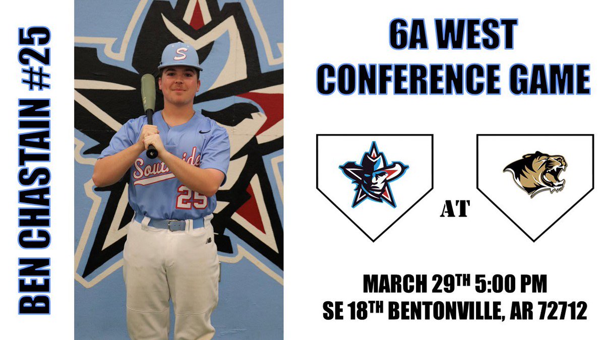 We’re back in conference play. Heading up the hill to take on <a href="/bhstigerbasebal/">bhs tiger baseball</a> . Game starts at 5, JV will follow.