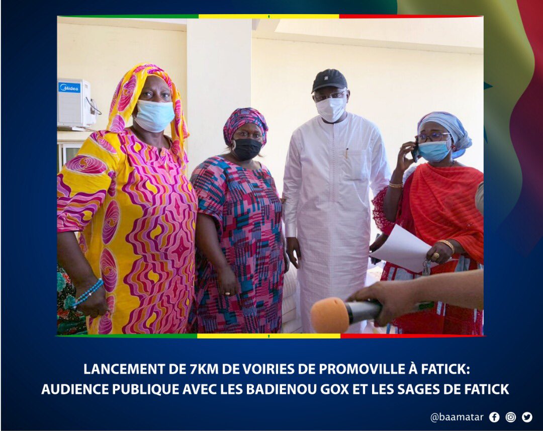 _MatarBA's tweet photo. Je suis présentement à Fatick en audience publique avec les Badienou Gox et les sages de Fatick.
#matarba🇸🇳 https://t.co/yl68EJvAtG