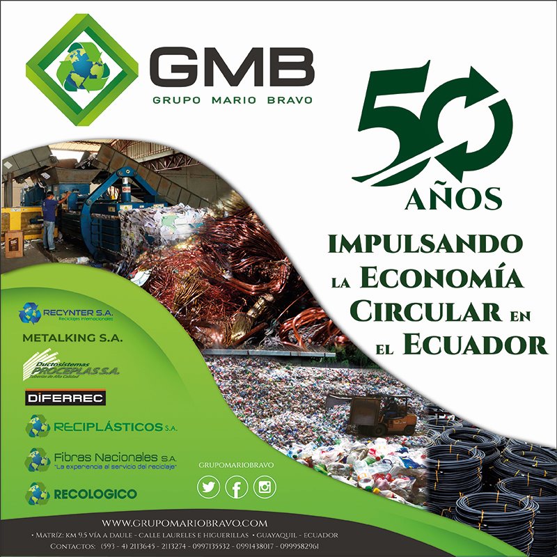 grupomariobrav0's tweet photo. #reciclaje #recicladores #economia #economiacircular #epico #desechosreciclables #desechos #MedioAmbiente #GestoresAmbientales #reciclajeenguayaquil #Municipios #AsambleaNacional #chatarraelectronica #metales #chatarra #papelreciclado #carton #ferreteria #ferreteriaengeneral https://t.co/l7vUy2GKAF