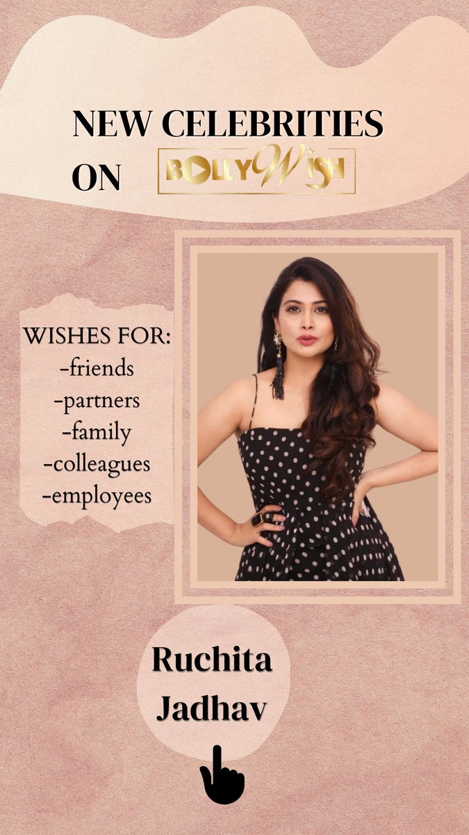 bollywish1's tweet photo. Welcome new celebrities on board ⭐️

Connecting with your favorite celebrities has never been easier! 😍
https://t.co/dYKXWQVW49

#aarvikagupta #ruchitajadhav #vipulroy #navdesharora #celebration #brandpromotion https://t.co/hnXJjDDhNw