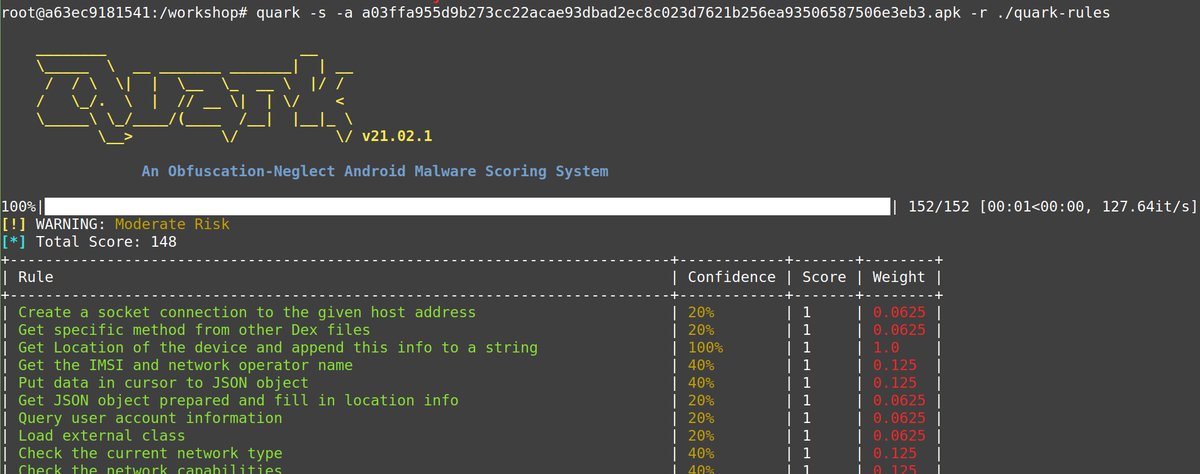 3XS0's tweet image. Quark on an Android malware: how good was it? My opinion!  cryptax.medium.com/quark-on-an-an…  #MobileSecurity #AndoridSecurity #Malware #Infosec