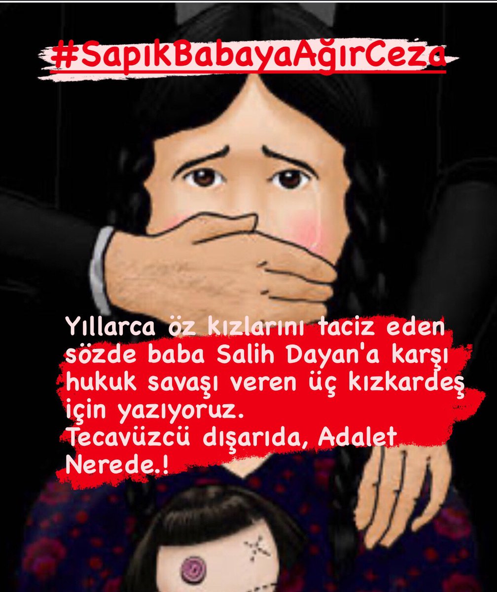 #SapıkBabayaAğırCeza
Diyanet böyle fetva verirse sapıklarada gün doğar balık baştan kokarmış

Adalet yerini bulsun en ağır cezayı alsın