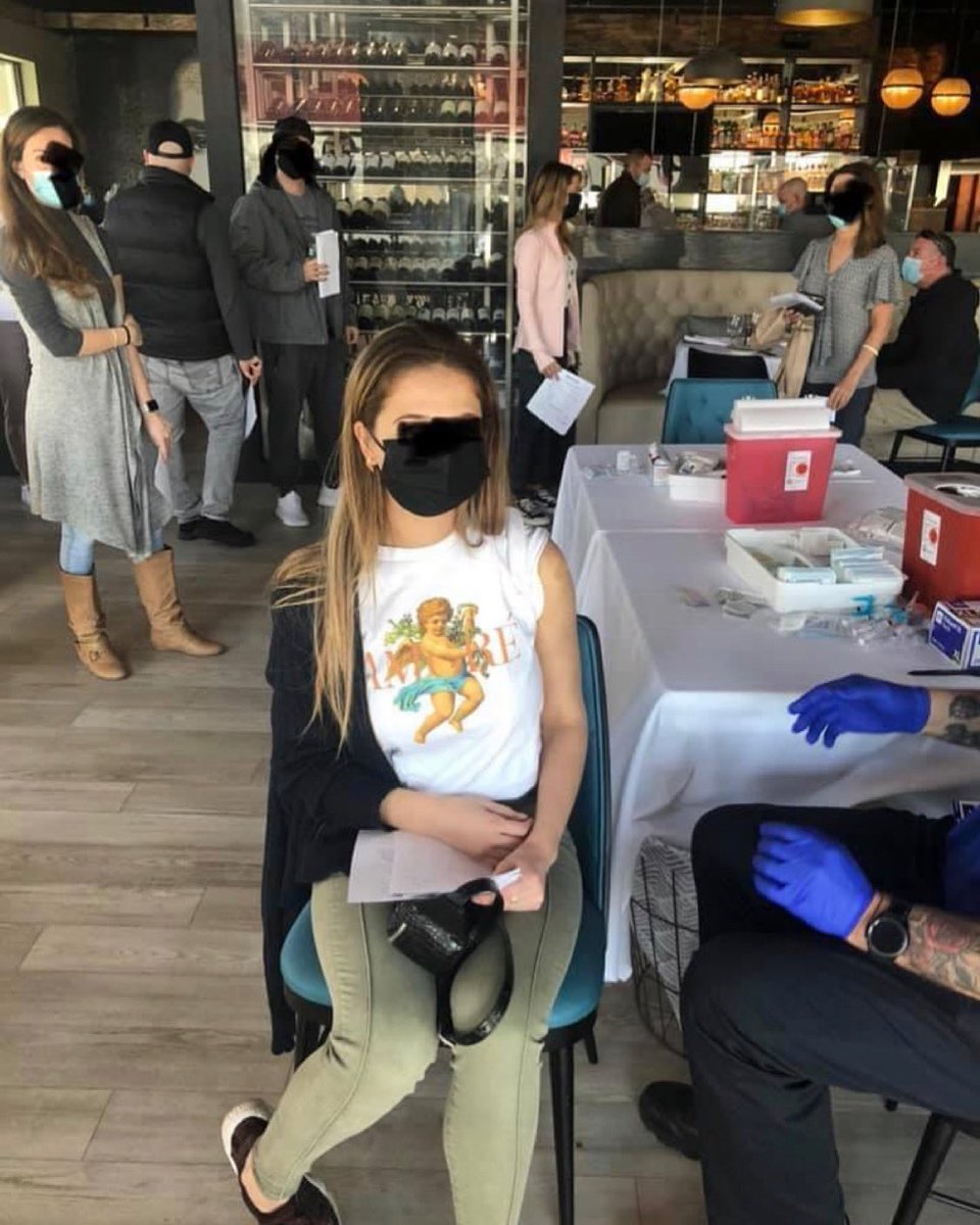ALBAon53's tweet photo. Excited today to become what we believe is the first restaurant in America to offer vaccinations to our entire staff on a voluntary basis.

Thank you to our friends at Brewster Ambulance Service for helping coordinate this effort both here and at ALBA Restaurant in Quincy. https://t.co/qbKkjoxXWq