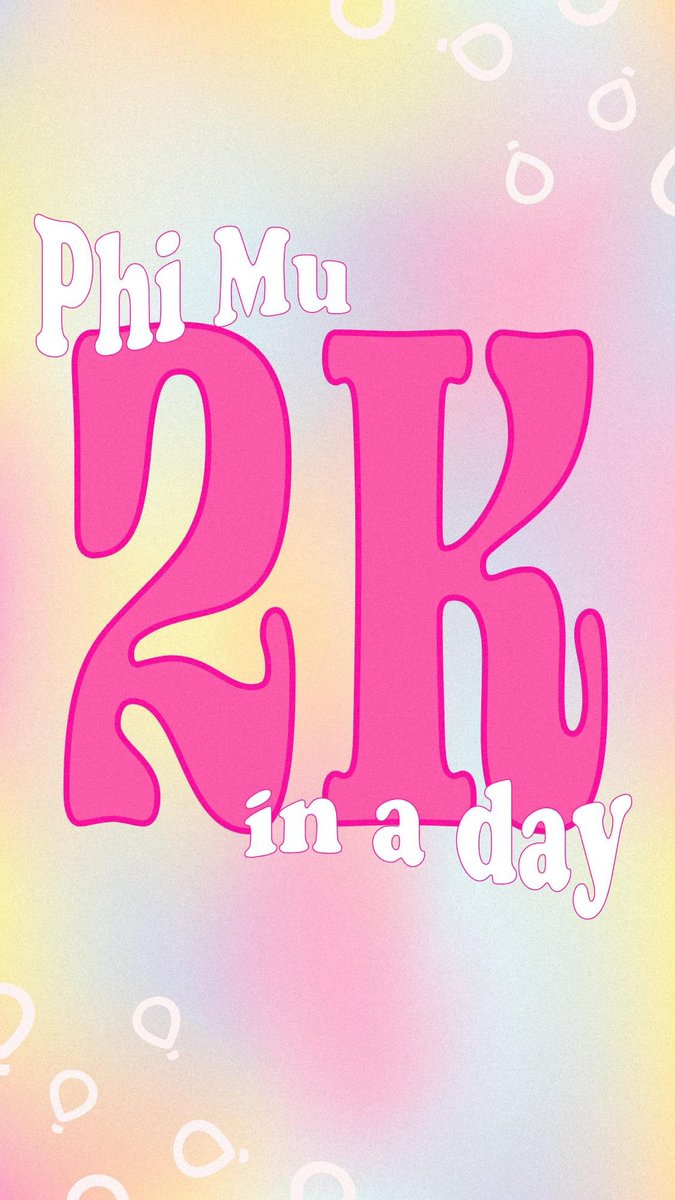 PHI MU ╳ ALPHA OMICRON tweet media