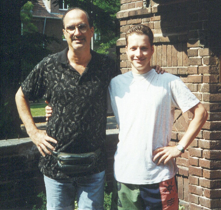 Happy Birthday, Michael Brecker! (1995 in Cologne while recording my first big band album with him as guest soloist) 