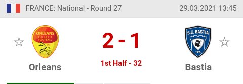 MoneylineMathis's tweet photo. #SOCCER ⚽

LOVE WHEN THEY END QUICK FOR US!!! ⚽🥅

🇨🇵🏆 FRANCE NATIONAL LEAGUE🏆🇨🇵

⚽ ORLEANS / BASTIA 
(OVER 2 GOALS)✅💰💰

#Gamblingtwitter #Soccertips #Footballtips #Footballbets #Beatvegas #Bettingtips #Goals https://t.co/NoqUBc8kOF