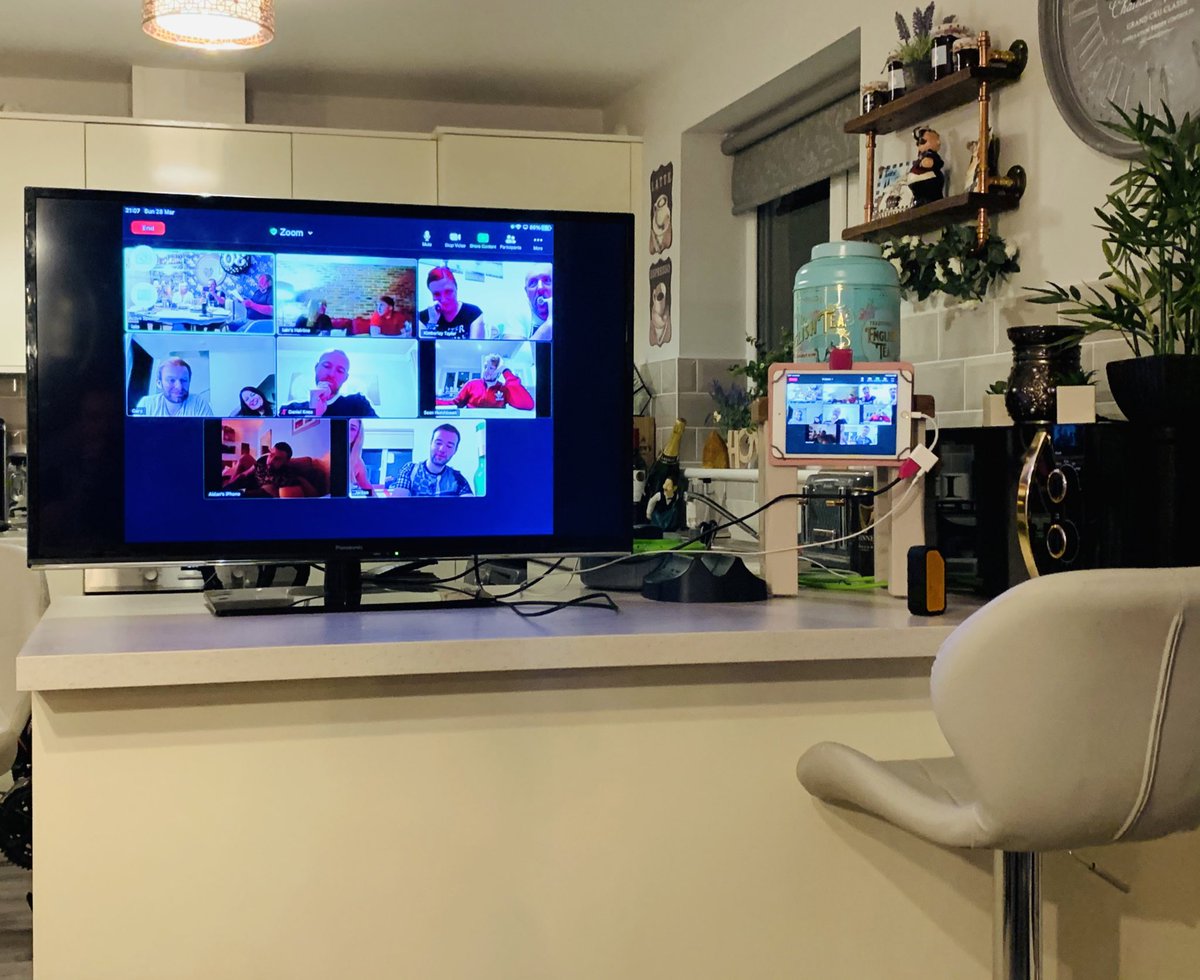 IainArmstrong91's tweet photo. The Big 30!! Despite being locked down on my birthday again my Wife give me a day to remember! Balloons/Presents and a Zoom party with Family and Friends❤️
#birthdaysurprise #30 #Zoom #Birthdaylockdown #lockdownanniversary https://t.co/vPoM7xzI3y