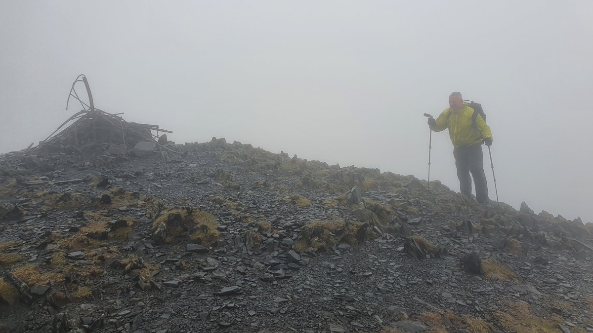 ClimbGB's tweet photo. Fantastic hill walking session with Paul on Skiddaw today, albeit very windy (60mph gusts) and very limited visibility – but still lots of fun! #LakeDistrict #Cumbria https://t.co/UrciTpRLk1